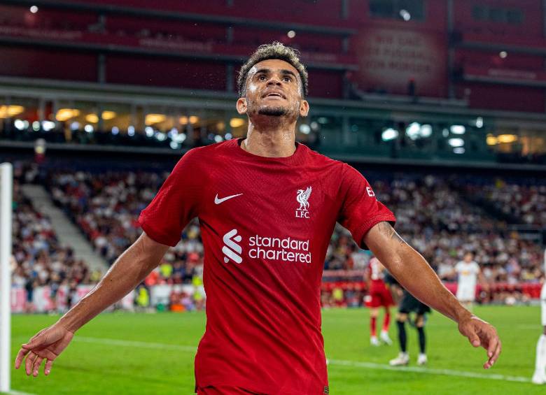 Luis Díaz regrearía en la Champions ante el Real Madrid. FOTO @AnfieldWatch