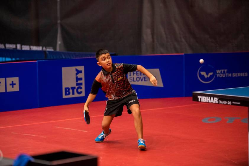 Emanuel Otálvaro, durante la final en Portugal. El próximo reto del paisa será en Singapur. FOTO cortesía WTTGoa 