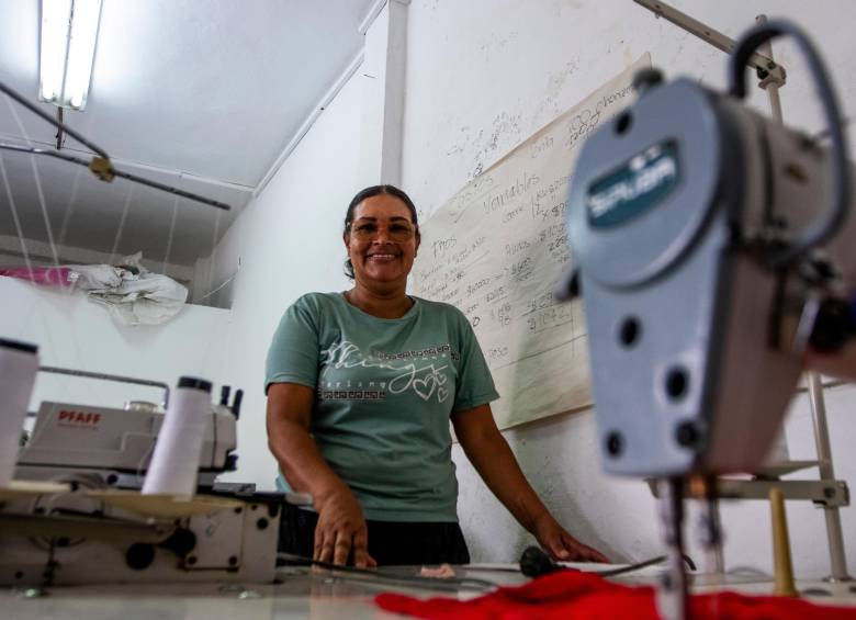 Con dos líneas productivas, la Asociación les brinda independencia económica a 16 mujeres de Sabanalarga. FOTO JULIO CÉSAR HERRERA