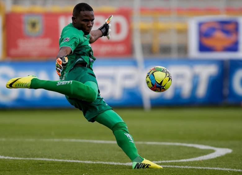 Andrés Mosquera Marmolejo es uno de los porteros con mejor nivel del fútbol colombiano. FOTO COLPRENSA
