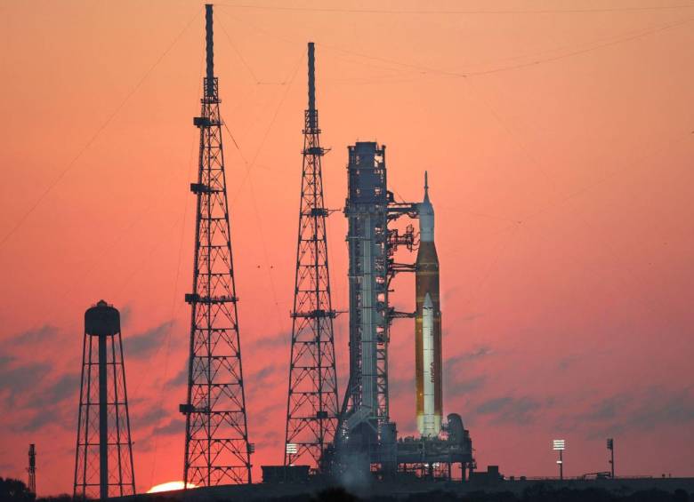 El cohete de la misión Artemis II se lanzará este miércoles, 1 de abril. FOTO: Getty