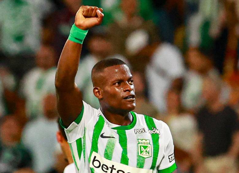 Andrés Felipe Román, entre las figuras de Atlético Nacional. FOTO: Manuel Saldarriaga Quintero