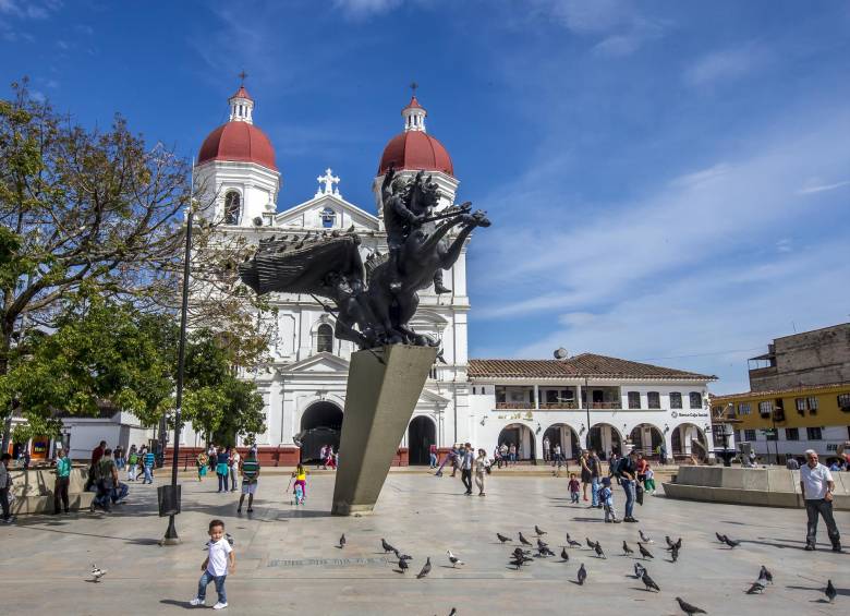 El hecho se presentó en zona urbana del municipio de Rionegro el pasado fin de semana. FOTO: Juan Antonio Sánchez