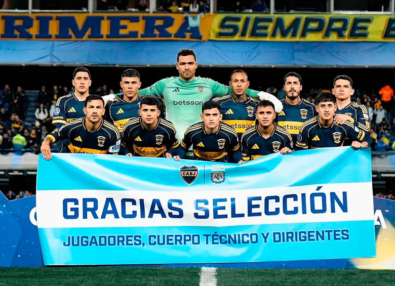 Álvaro Montero y Sebastián Villa fueron titulares en Boca por Copa Sudamericana ante O’Higgins. FOTO: X Boca Jrs