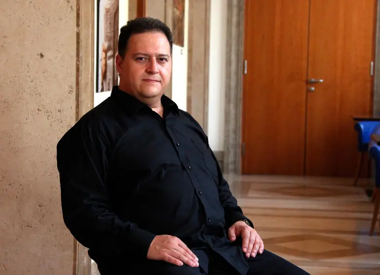 Juan Pablo Escobar es el hijo mayor de Pablo Escobar, uno de los fundadores del Cartel de Medellín. Foto. Getty.