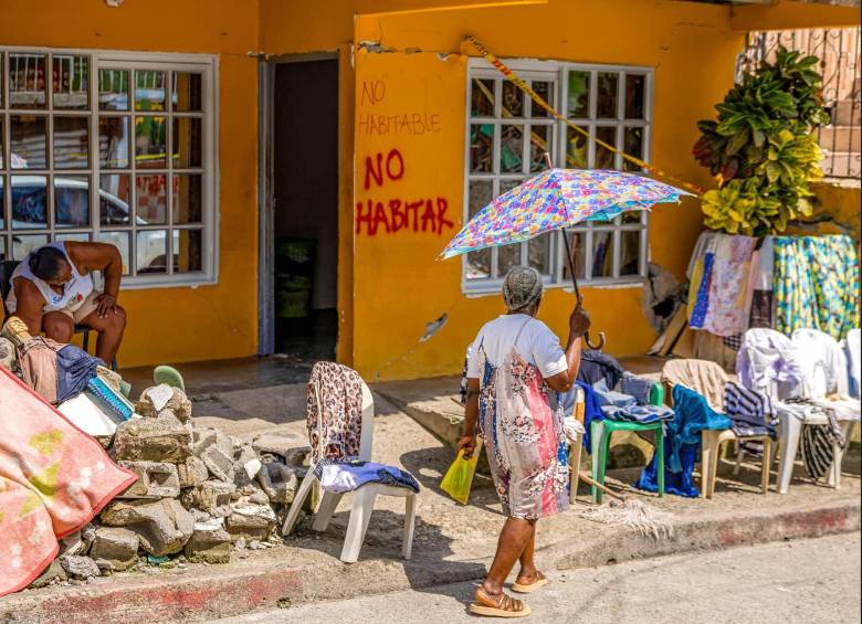 Chocó sigue temblando y la angustia crece en Istmina. Foto: Presidencia