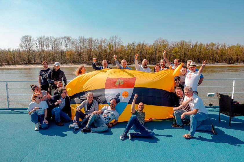 Liberland se conoció en Colombia luego de que el alcalde de Manizales firmara un memorando de entendimiento con ellos. FOTO: CORTESÍA