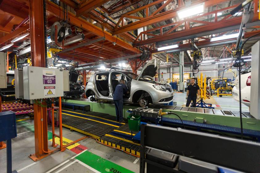 Renault-Sofasa se ha trazado objetivos ambiciosos en cuanto a la reducción del consumo de energía, agua y gas natural. FOTO EL COLOMBIANO