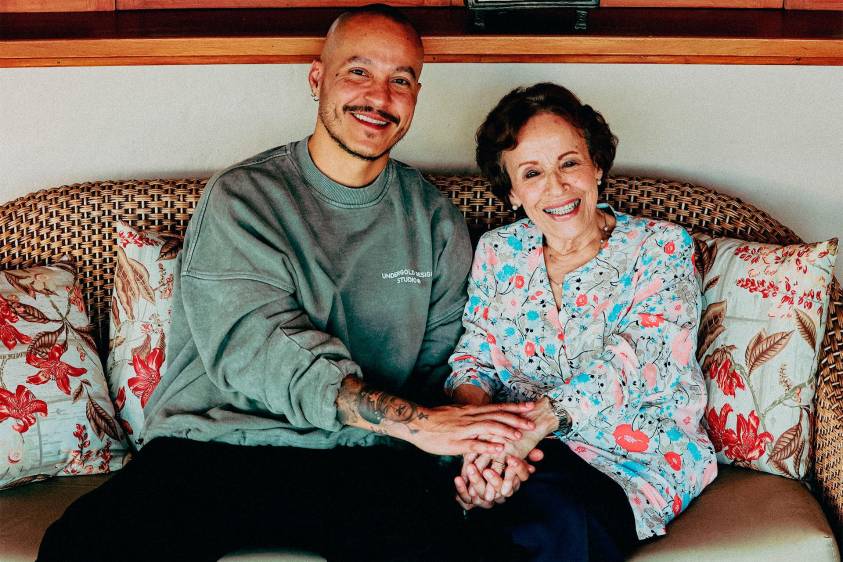 Los hermanos Andrés y Blanca Uribe comparten el amor por la música, así la vivan en diferentes géneros. Toda una familia muy musical y talentosa. Foto: Manuel Saldarriaga