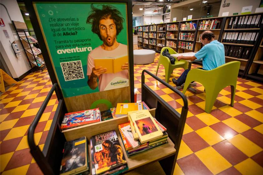 Ratón de Biblioteca ha enfrentado la deserción escolar en la comunidad de Aguas Frías.Fotos: Esneyder Gutiérrez. Foto: Esneyder Gutiérrez