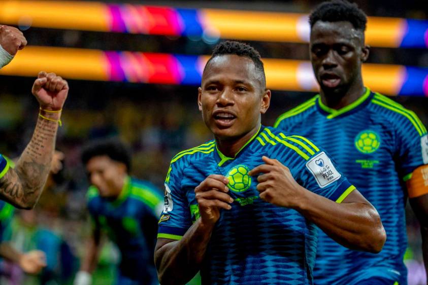 Jaminton Campaz fue el responsable del tercer gol de Colombia en la victoria 3-1 ante Uzbekistán en el debut del Mundial de Norteamérica. FOTO JUAN ANTONIO SÁNCHEZ 