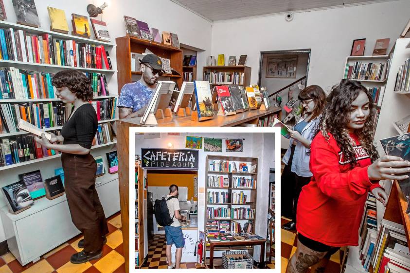 Antimateria, la última librería en un barrio 