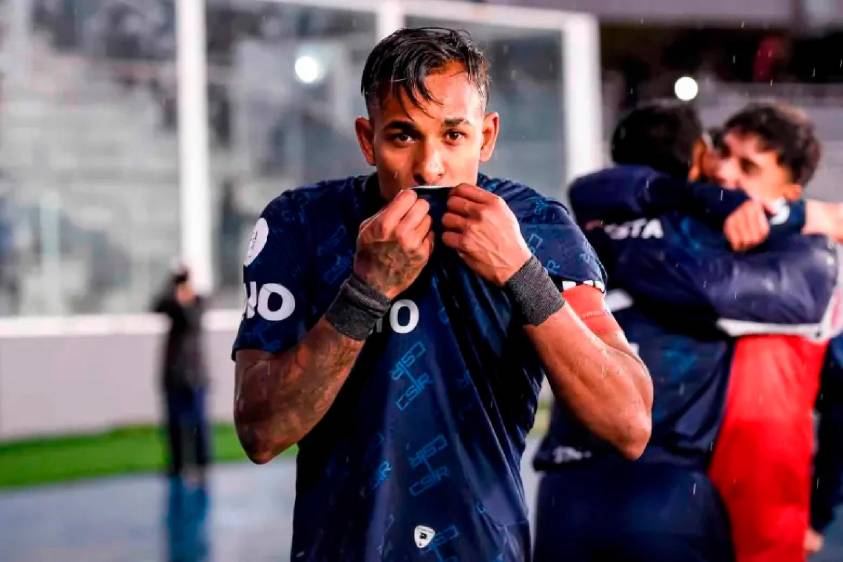 Sebastián Villa ya está en los octavos de final de la Copa Libertadores con Independiente Rivadavia. FOTO GETTY