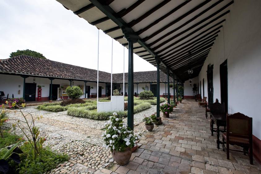 Museo histórico Casa de la Convención de Rionegro. Lugar histórico donde se celebró la Constitución de 1863. Foto: Jaime Pérez Munévar