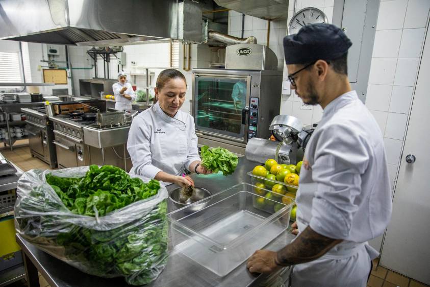 El estudio de la chef Anita Botero