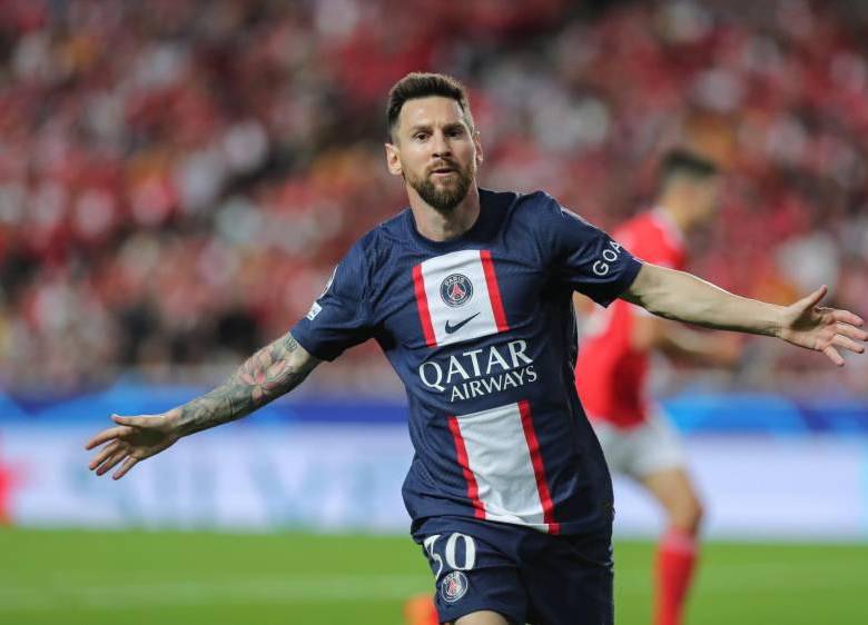 Lionel Messi es el segundo máximo goleador de la historia de la Champions. FOTO: EFE
