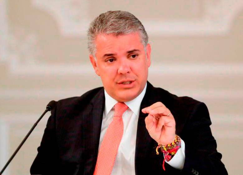 Iván Duque dijo que hay lograr que la viruela del mono no se convierta en una amenaza para la vida de los colombianos. FOTO COLPRENSA