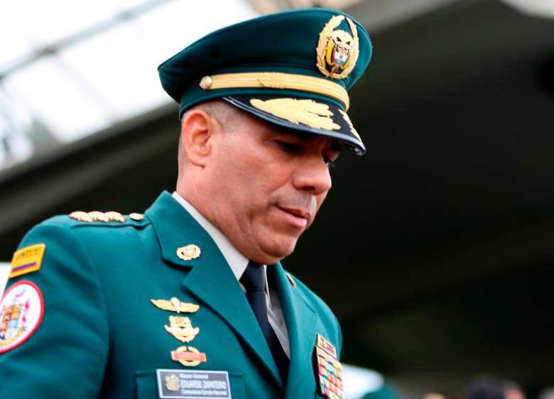 El general Eduardo Zapateiro dejara la comandancia del Ejército el próximo 20 de julio. FOTO COLPRENSA