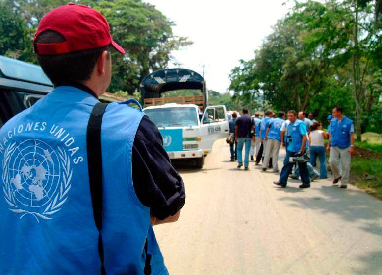 El Gobierno determinó en un decreto que la Misión de Verificación de las Naciones Unidas estaría encargada de confirmar si se cumple el cese al fuego con los ilegales. FOTO ARCHIVO / ILUSTRATIVA