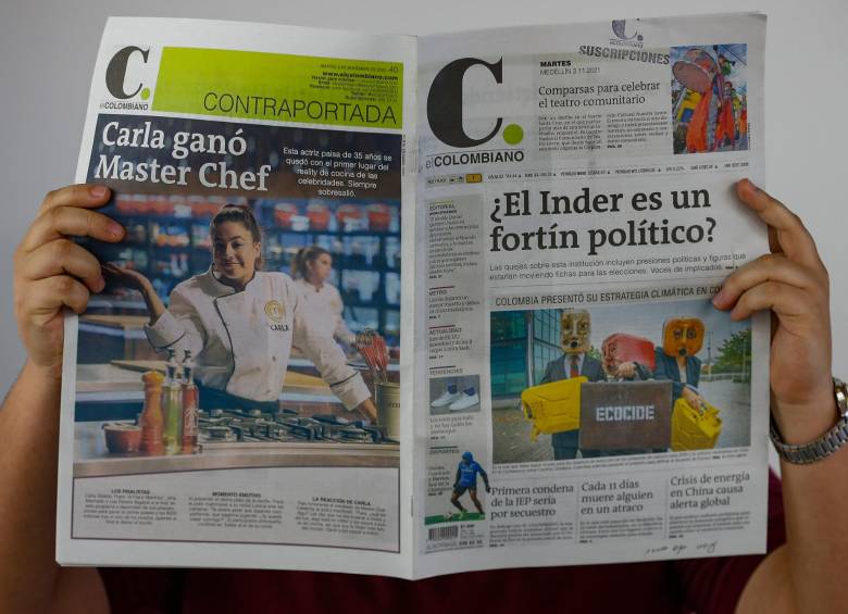 EL COLOMBIANO ha denunciado presuntos hechos de corrupción en la esfera política, judicial, empresarial y de la Fuerza Pública. FOTO: MANUEL SALDARRIAGA.