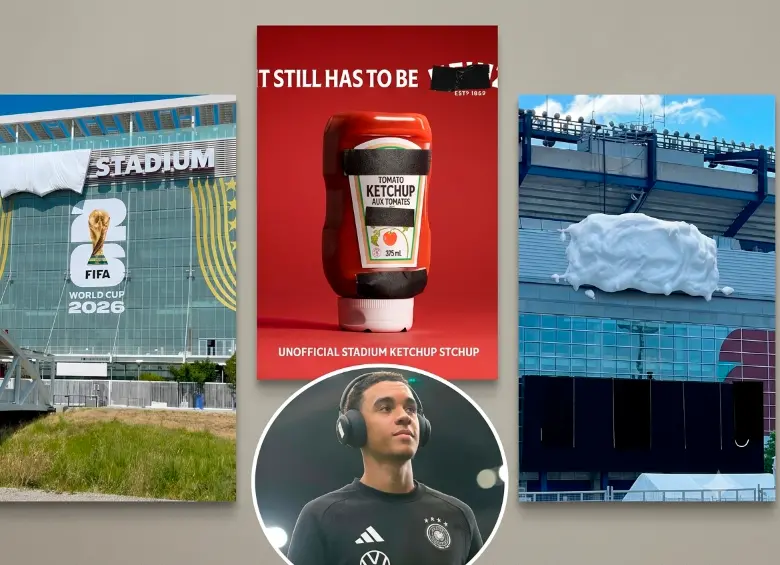Levi’s, Heinz y Gillette aprovecharon las restricciones comerciales del Mundial para lanzar campañas que se viralizaron en redes sociales. FOTOS: CORTESÍA