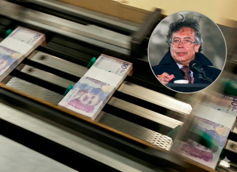 Gobierno Petro tiene una de las ejecuciones presupuestales más bajas en 20 años. FOTO COLPRENSA. Montaje con Gemini. 