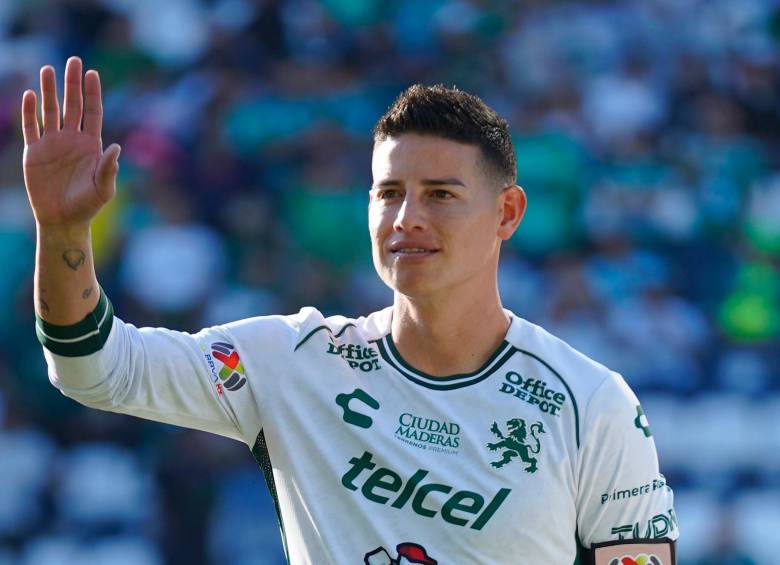 James Rodríguez y el Club León saldrán a defender invicto y liderato en la  Liga de México