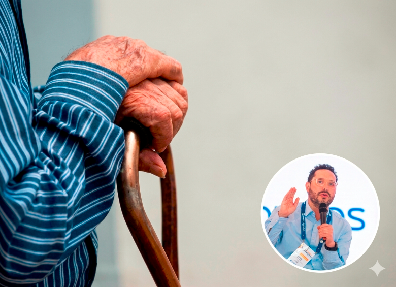 El Ministerio de Hacienda publicó para comentarios un proyecto de decreto que limita la inversión del ahorro pensional en el exterior. FOTO COLPRENSA. Montaje hecho con Gemini.