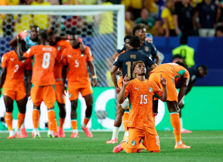 Costa de Marfil celebró su primer triunfo en el Mundial 2026. FOTO GETTY