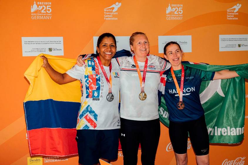 Sueño cumplido: Gracias a la solidaridad de los lectores, Ángela Rojas brilló en Alemania