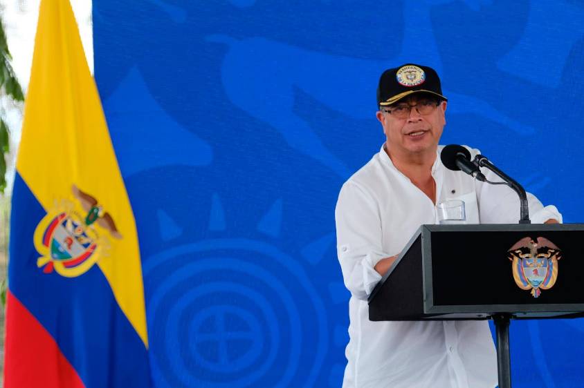 El presidente Gustavo Petro asegura que el turismo será el motor de la economía colombiana. FOTO: Colprensa