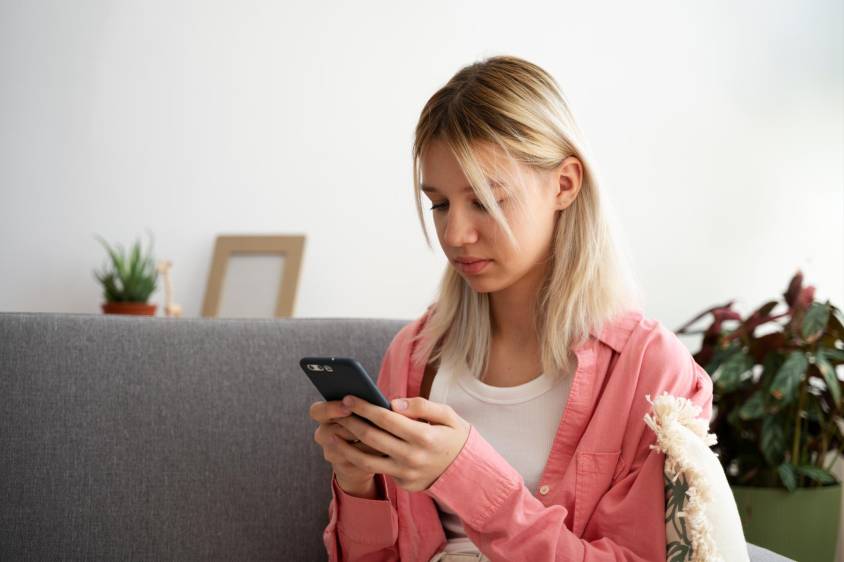 Cuatro de cada cinco jóvenes en Colombia afirman que las redes sociales les genera ansiedad. FOTO Freepik