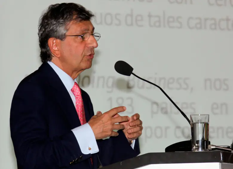 Juan Martín Caicedo presidente de la CCI, cuestionó el borrador de decreto, mediante el cual se plantea reprogramar vigencias futuras para obras. FOTO EL COLOMBIANO