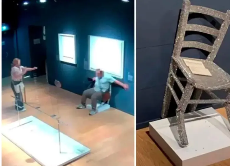 El museo compartió el hecho cometido por el turista como una forma de iniciar una campaña para tener conciencia sobre el valor del arte. Foto: Cortesía
