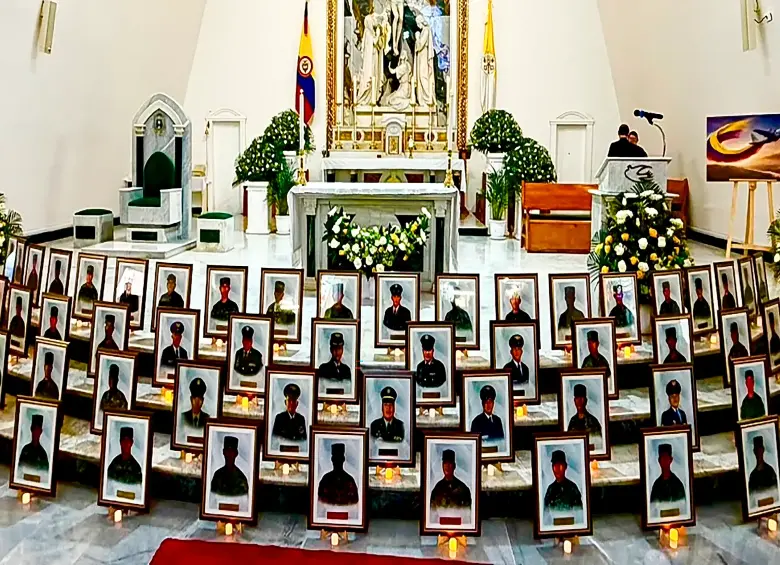 El pasado 23 de marzo, en Puerto Leguízamo (Putumayo), se precipitó un avión de la FAC, dejando un saldo de 69 uniformados fallecidos. FOTO: Colprensa