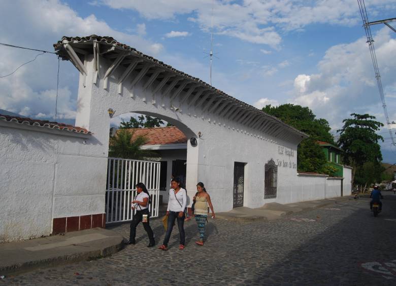 Imagen de referencia de la sede del Hospital San Juan de Dios de Santa fe de Antioquia. FOTO: Archivo