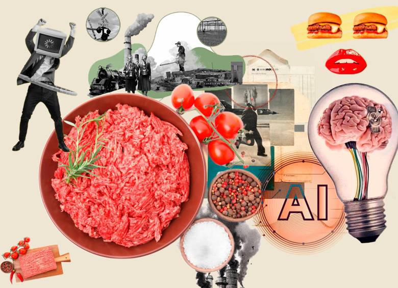 La IA ofrece un bocado de carne que no es carne