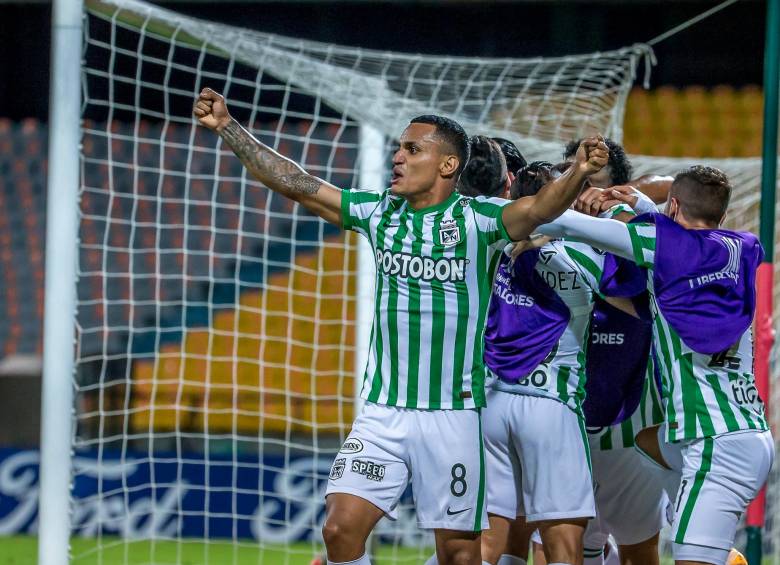 Nacional espera celebrar una nueva victoria este jueves en la Copa Libertadores. FOTO JUAN ANTONIO SÁNCHEZ