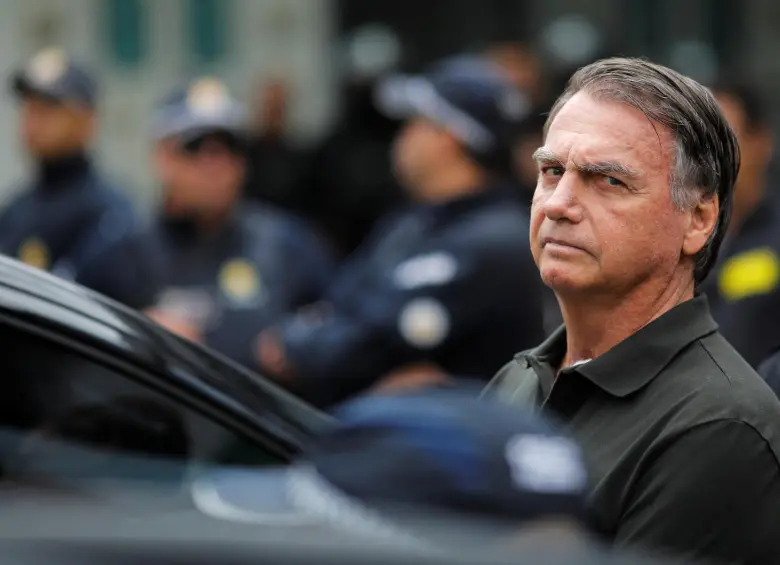 Jair Bolsonaro fue condenado en 2025 a 27 años y tres meses de prisión por un intento golpista para mantenerse en el poder. Foto: Sergio Lima / AFP