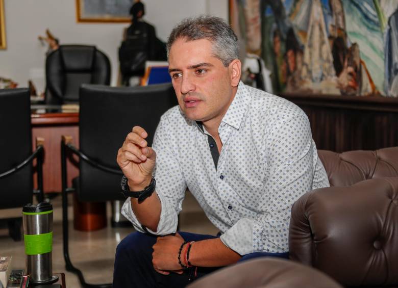 Andrés Julián Rendón fue alcalde de Rionegro entre 2016 y 2019. Está siendo investigado por la contratación de Sitirio. FOTO: RÓBINSON SÁENZ