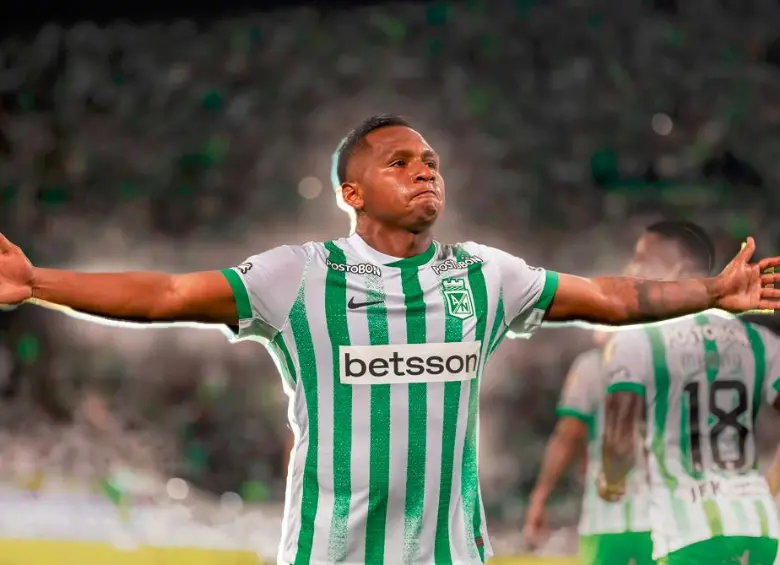 Alfredo Morelos suma dos goles tras las dos primeras fechas de la Liga Betplay-2, un gol por partido. FOTO CAMILO SUÁREZ
