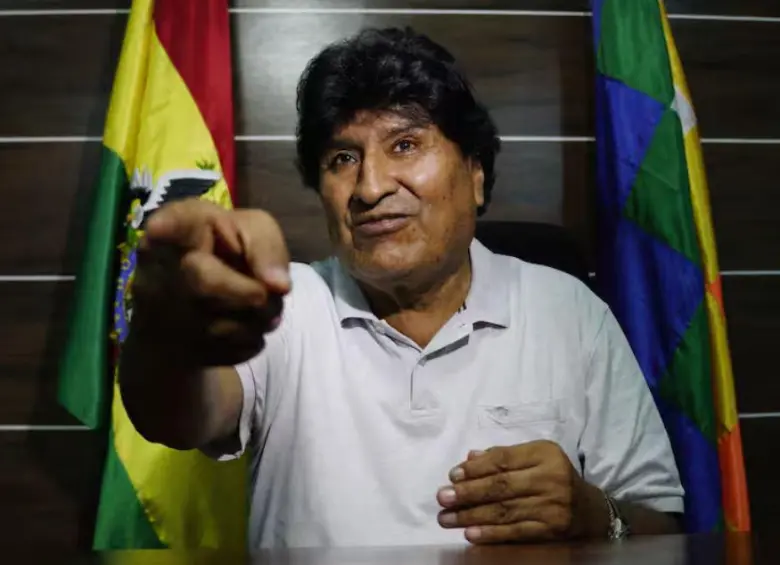 Expresidente Evo Morales. Foto: AFP
