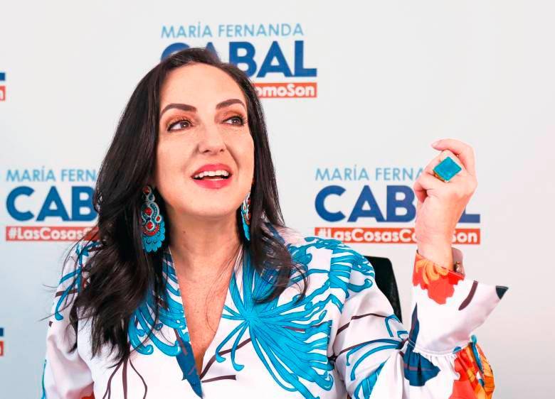María Fernanda Cabal consiguió 196.865 votos en las elecciones legislativas. FOTO: COLPRENSA