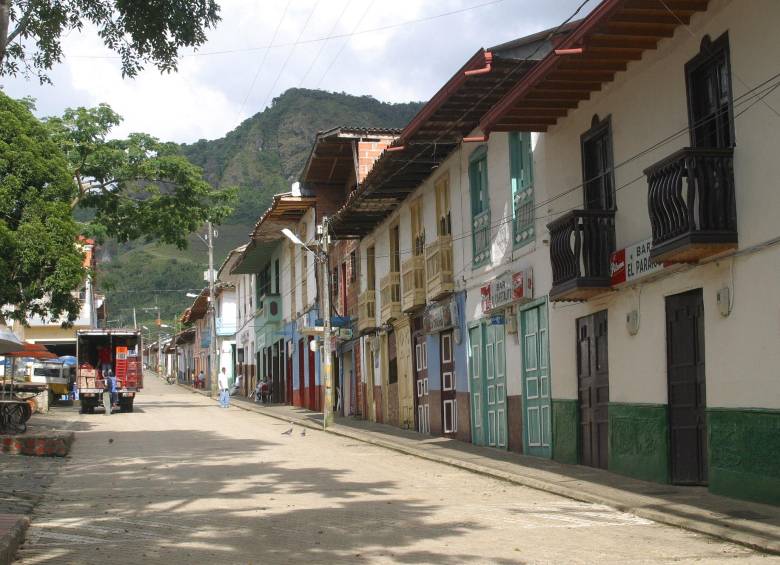 Panorámica de Pueblorrico, donde se repetirán las elecciones. Foto: Cortesía
