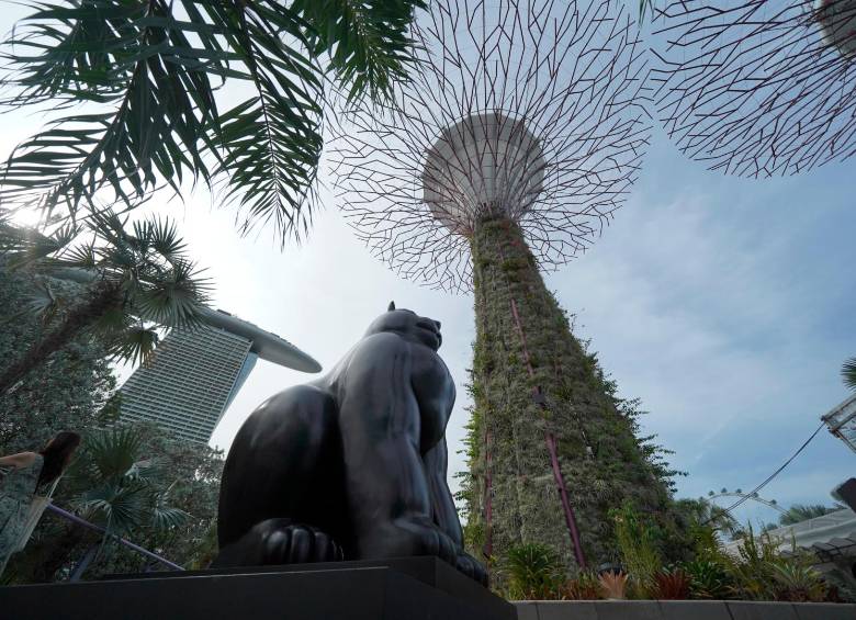La exposición más grande del maestro Fernando Botero se inauguró en Singapur