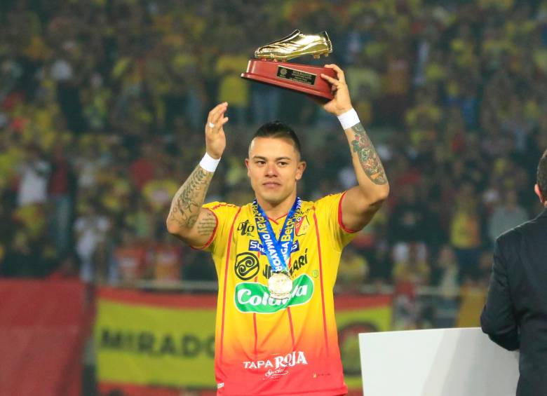 Leo Castro, una de las grandes figuras de la Liga Betplay-2. FOTO: MANUEL SALDARRIAGA