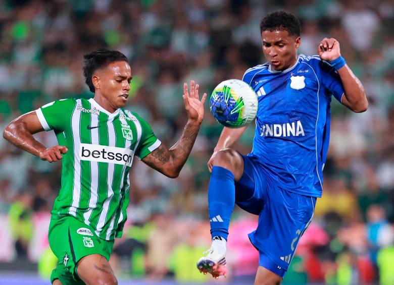 Nacional recibe a Millonarios en el Atanasio. FOTO MANUEL SALDARRIAGA