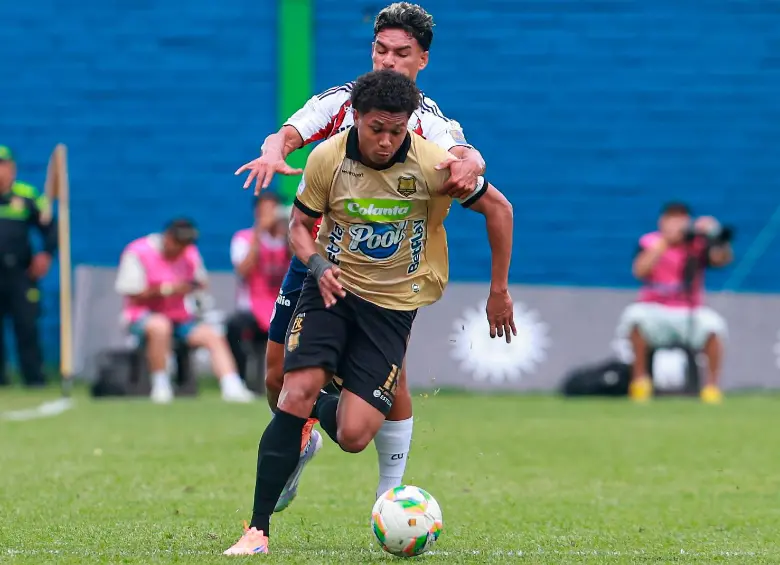 Águilas Doradas está cerca del octavo lugar de la clasificación. Si gana ante Fortaleza sumaría 25 puntos, con lo que puede subir hasta la séptima casilla. FOTO: MANUEL SALDARRIAGA