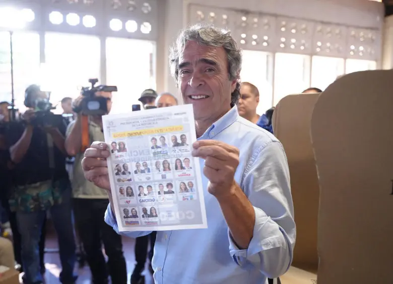 Sergio Fajardo sacó un poco más de un millón de votos. FOTO: EL COLOMBIANO.