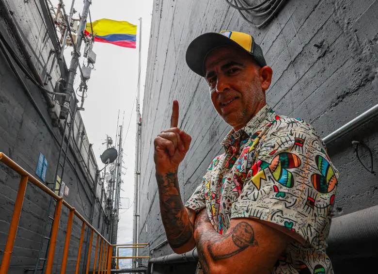 Rubén López Escudero es un apasionado por escalar los sitios más difíciles del mundo. <b><span class=mln_uppercase_mln> </span></b>FOTO<b><span class=mln_uppercase_mln> MANUEL SALDARRIAGA</span></b>